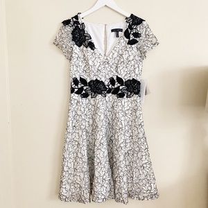 Aidan Mattox Fit & Flare Dress Size 8 New $275